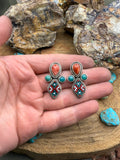 Red Cross Earrings