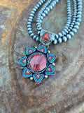 Red Spiny Oyster Cluster Pendant
