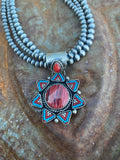 Red Spiny Oyster Cluster Pendant