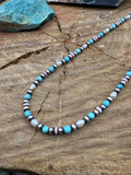 Baby Blue 14" Necklace