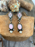 Queen Conch and Pearl Earrings