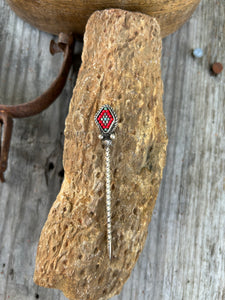 Small Red and Turquoise ToothPick