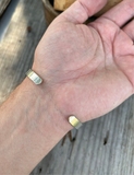 White Buffalo Stacker Cuff