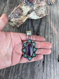 Purple Spiny Oyster Pendant