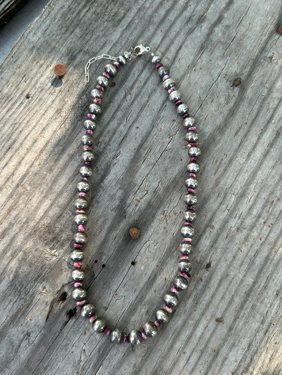 Purple Spiny Oyster Necklace