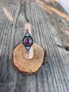 Purple Spiny Oyster Ring