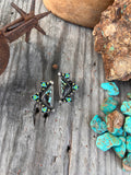 Blackjack Cluster Earrings