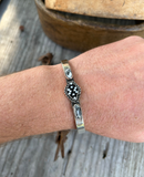 White Buffalo Stacker Cuff