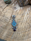 Purple Spiny Pendant