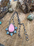 Pink Drop Necklace