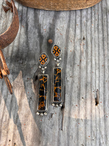 Iron Buffalo Earrings