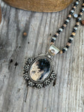 Onyx and Jasper Necklace