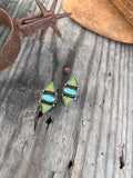 Blue Kingman Studs