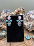 Queen Cross Earrings