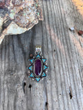 Purple Spiny Oyster Pendant