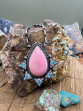 Pink Drop Necklace