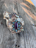 Purple Spiny Oyster Pendant