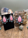 Pink Drop Necklace
