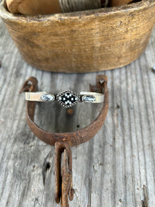 White Buffalo Stacker Cuff